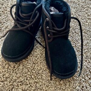 Sold UGG Black Kids Boots